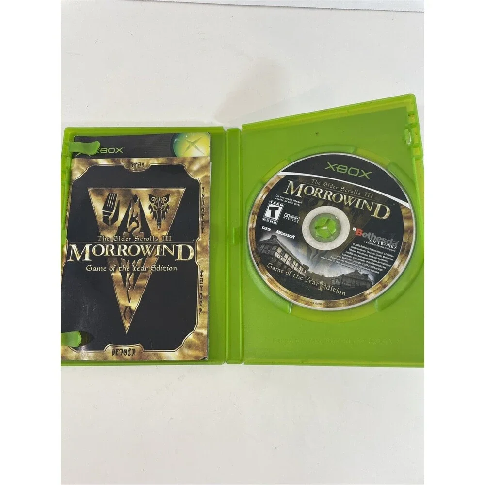 Elder Scrolls III: Morrowind -- Game of the Year Edition (Microsoft Xbox, 2003)